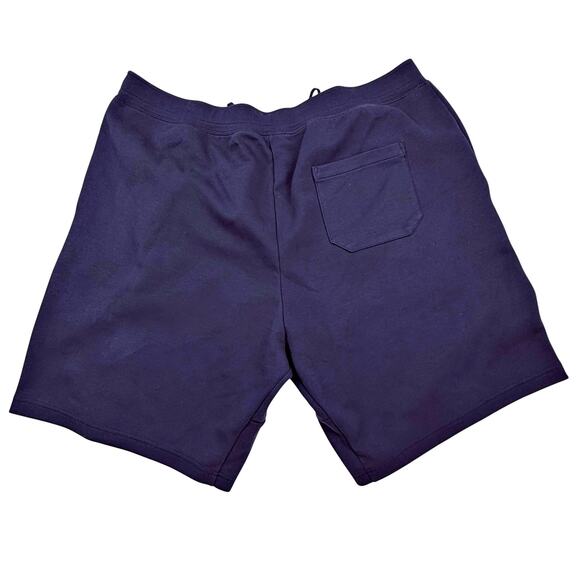 NWOT Polo Ralph Lauren Navy Blue Athletic Shorts White Pony Men's 2XB Athleisure - Picture 4 of 8